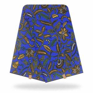 African Wax Fabric 100% Cotton, Ankara Fabric.